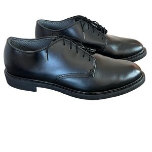 Altama | Shoes | Altama O2 Black Leather Oxford Lace Ups Plain Toe Shoes  Mens Size D | Poshmark